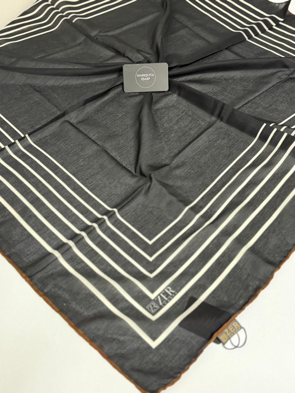 ZER ORGANİK EŞARP KLASİK DESEN 18