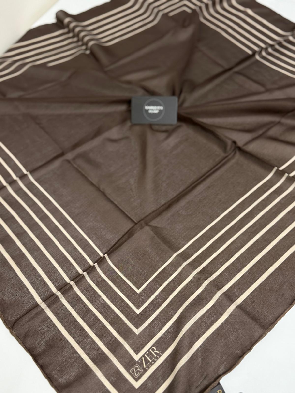 ZER ORGANİK EŞARP KLASİK DESEN 15