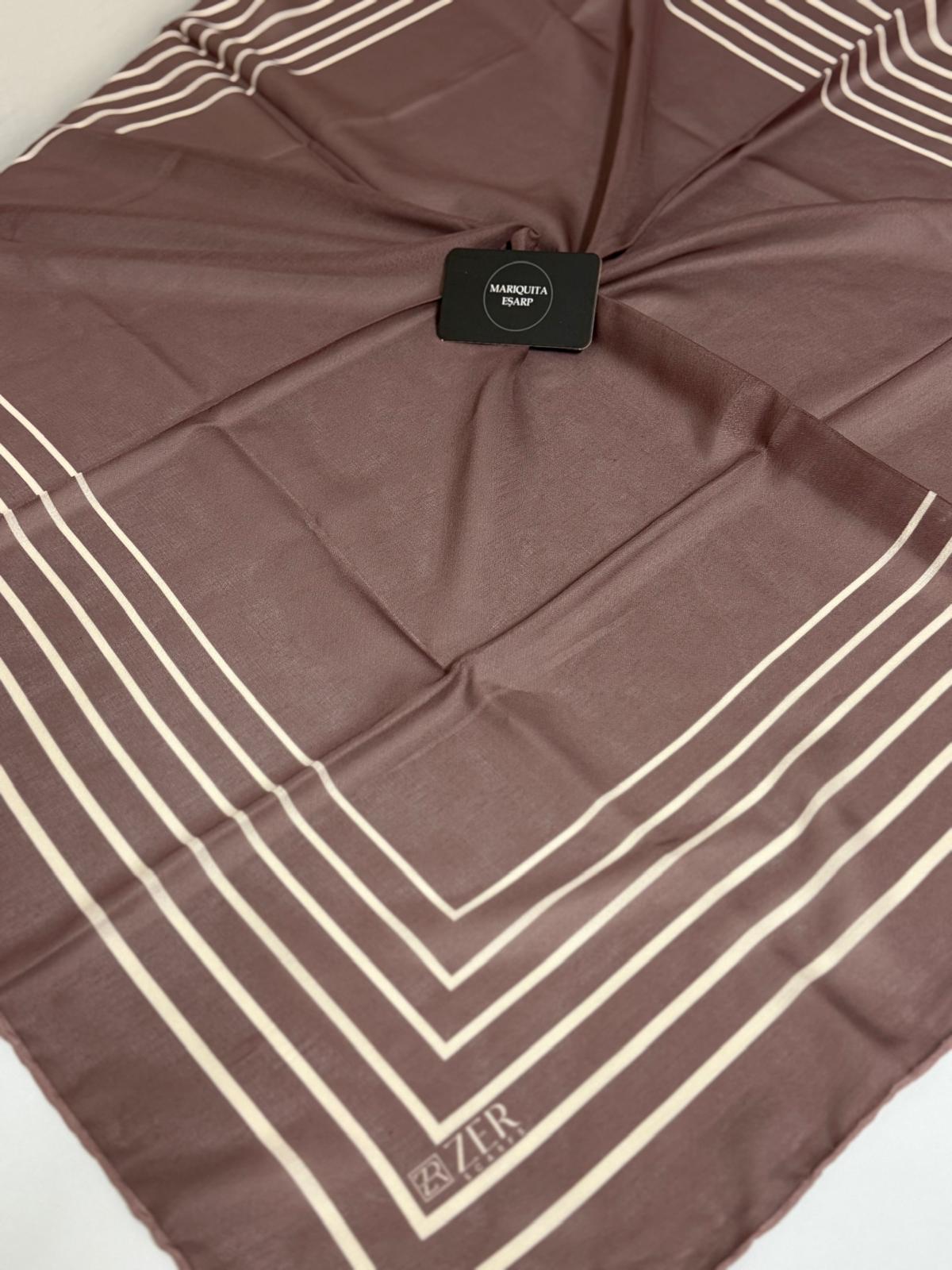 ZER ORGANİK EŞARP KLASİK DESEN 05