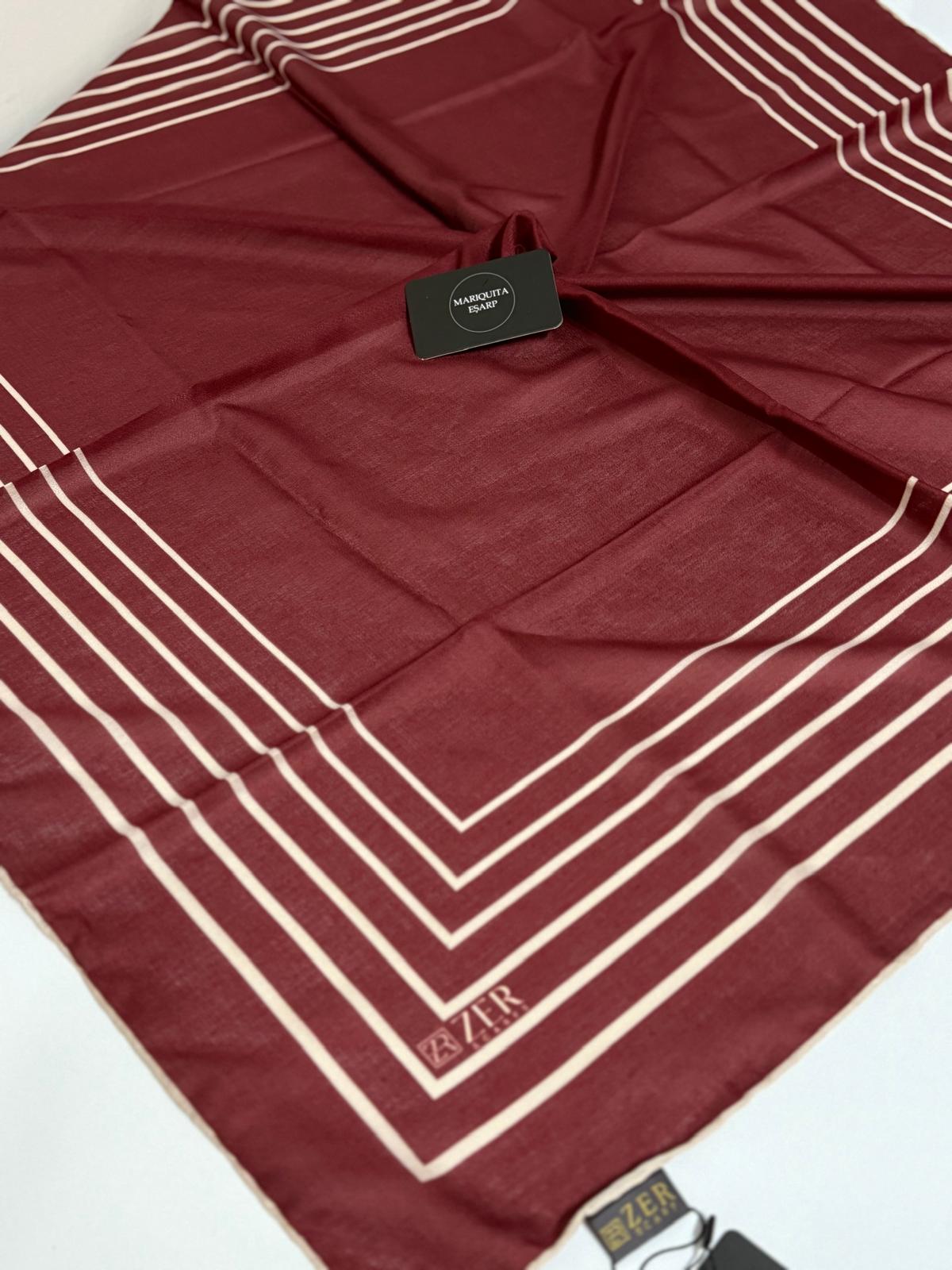 ZER ORGANİK EŞARP KLASİK DESEN 02