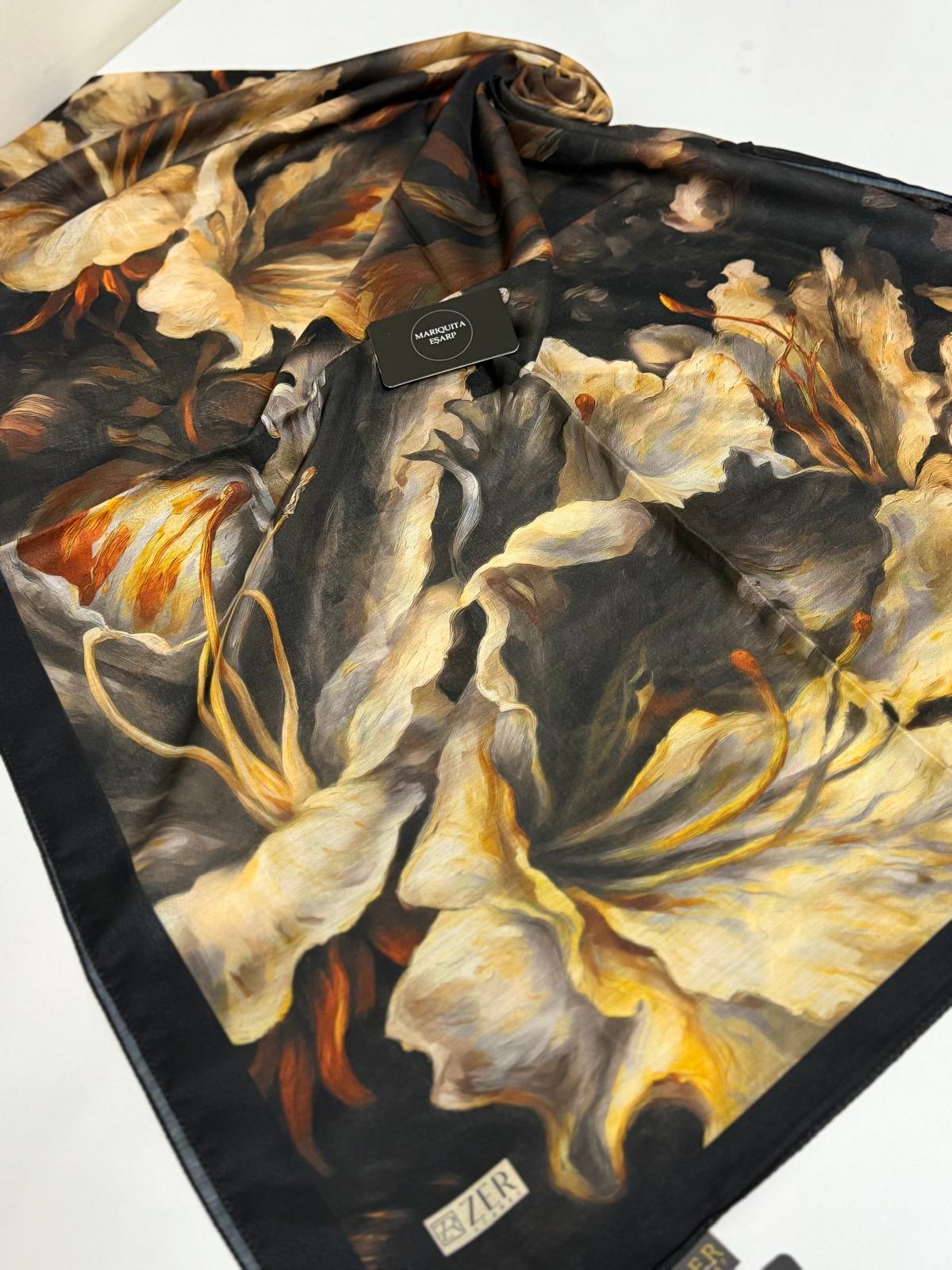 ZER ORGANİK ŞAL KARMA DESEN 11