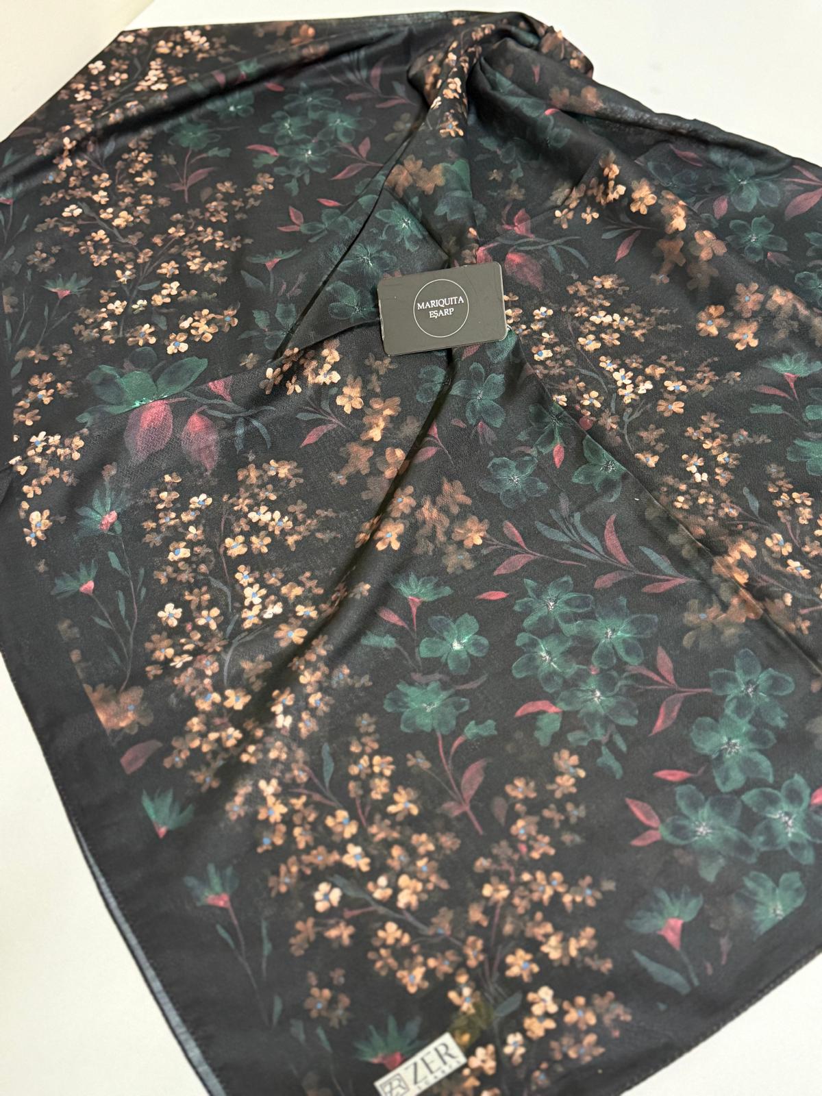 ZER ORGANİK ŞAL KARMA DESEN 10