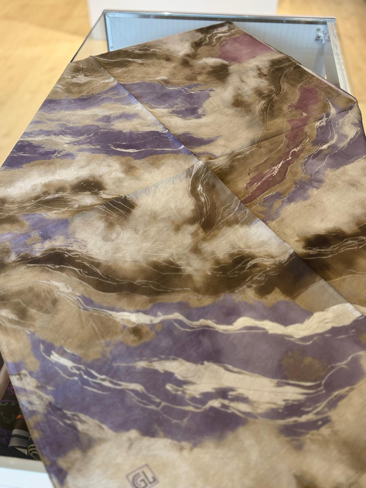 NEVA ŞAL ELYSIA DESEN LİLA 04