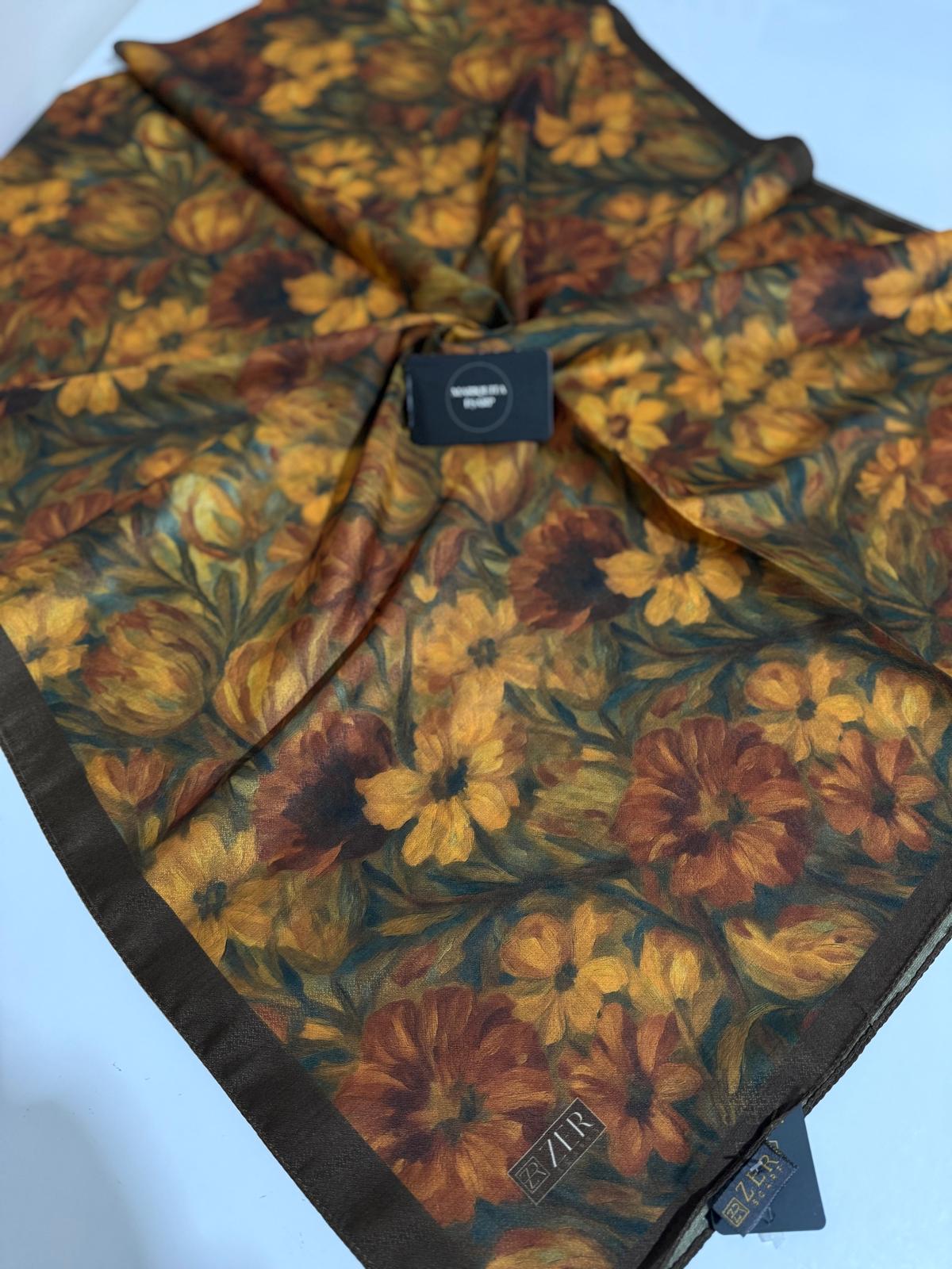 ZER ORGANİK ŞAL BAHAR DESEN 05