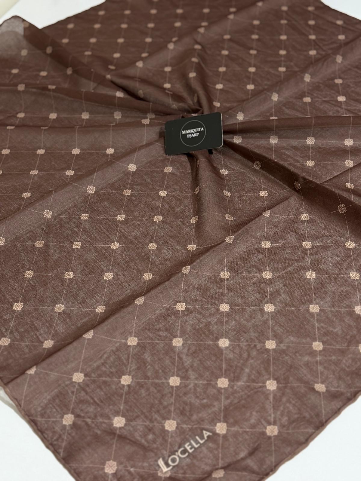 SOFT EŞARP KAHVE SERİ 08