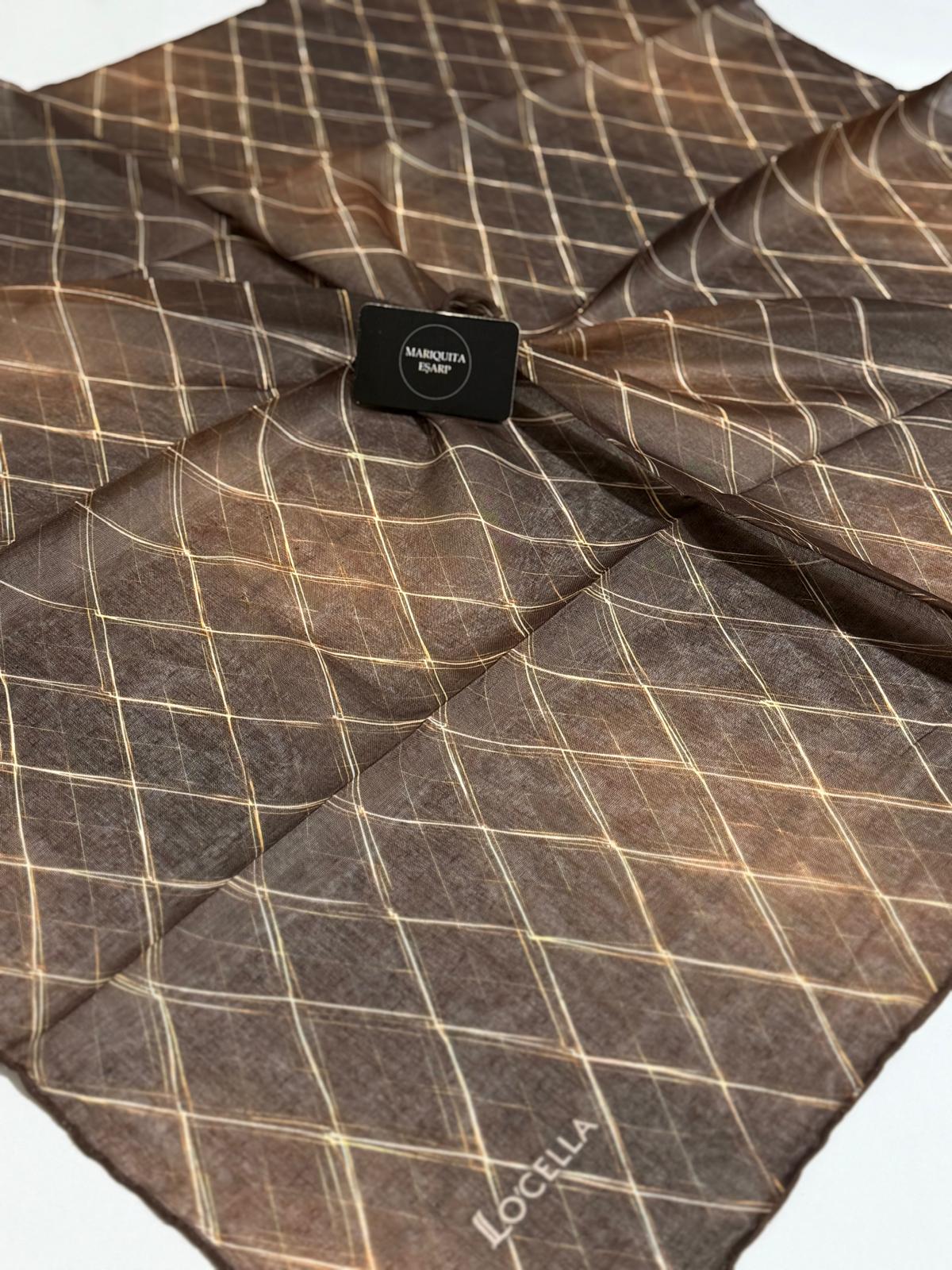 SOFT EŞARP KAHVE SERİ 06