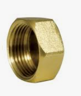 3" Pirinç Dişi Tapa