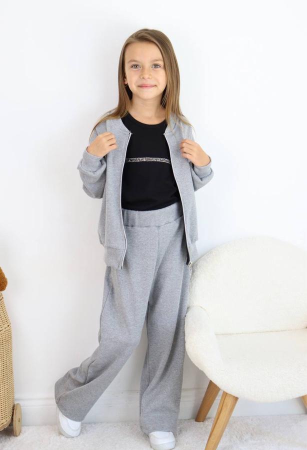 KIZ ÇOCUK 3 LÜ SET EŞOFMAN TAKIMI 35544