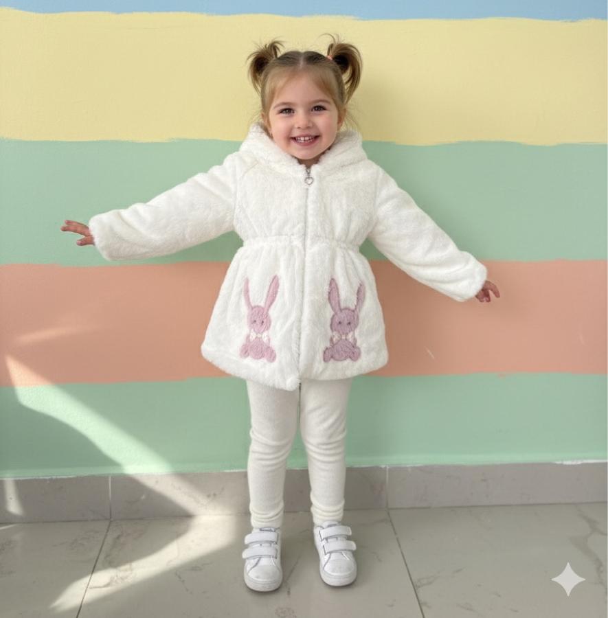 Tavşan detaylı peluş