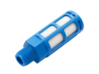 1/8'' Pnömatik Plastik Susturucu