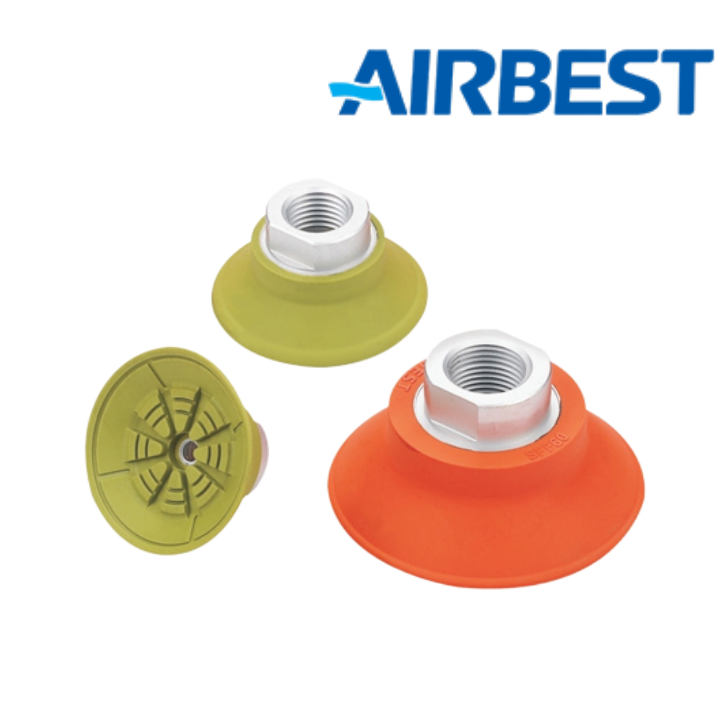Airbest SFF Serisi Düz Vakum Vantuzları