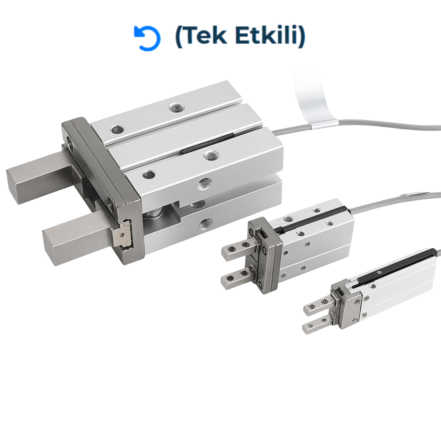 MHZ2-S Serisi Tek Etkili Pnömatik Tutucu Gripper