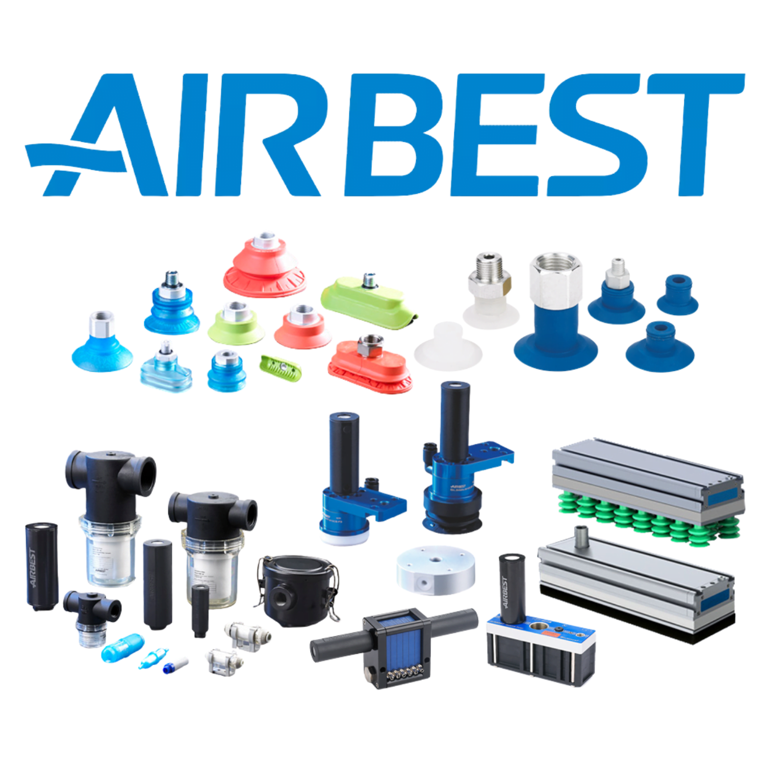 Airbest PFG-60 | PFG Serisi 1/8" Rekorlu Vakum Vantuzu