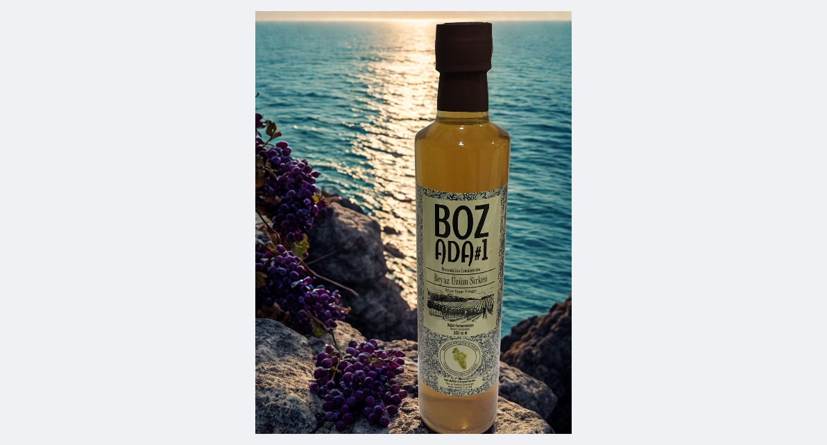 Perinthos  Doğal Bozcaada Beyaz Üzüm Sirkesi 500 ml