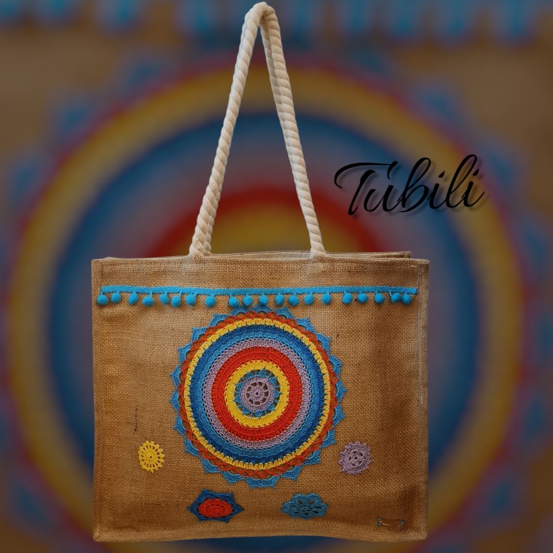 JÜT ÇANTA (DANTEL MOTİFLİ)