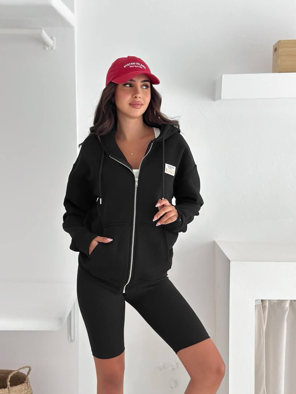 3 İPLİK KAPŞONLU SWETERS