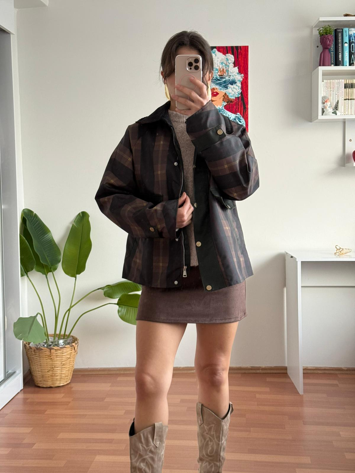 BARBOUR KUMAŞ ASTARLI CEKET