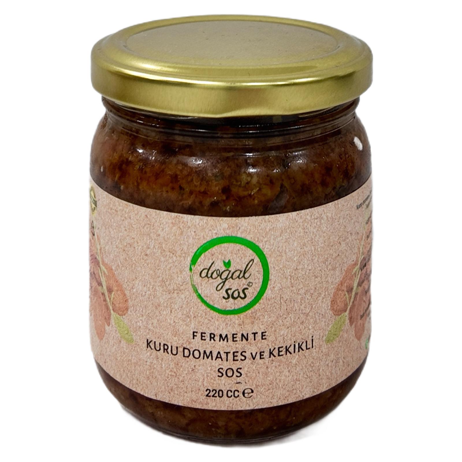 Fermente Kuru Domates ve Kekikli Sos