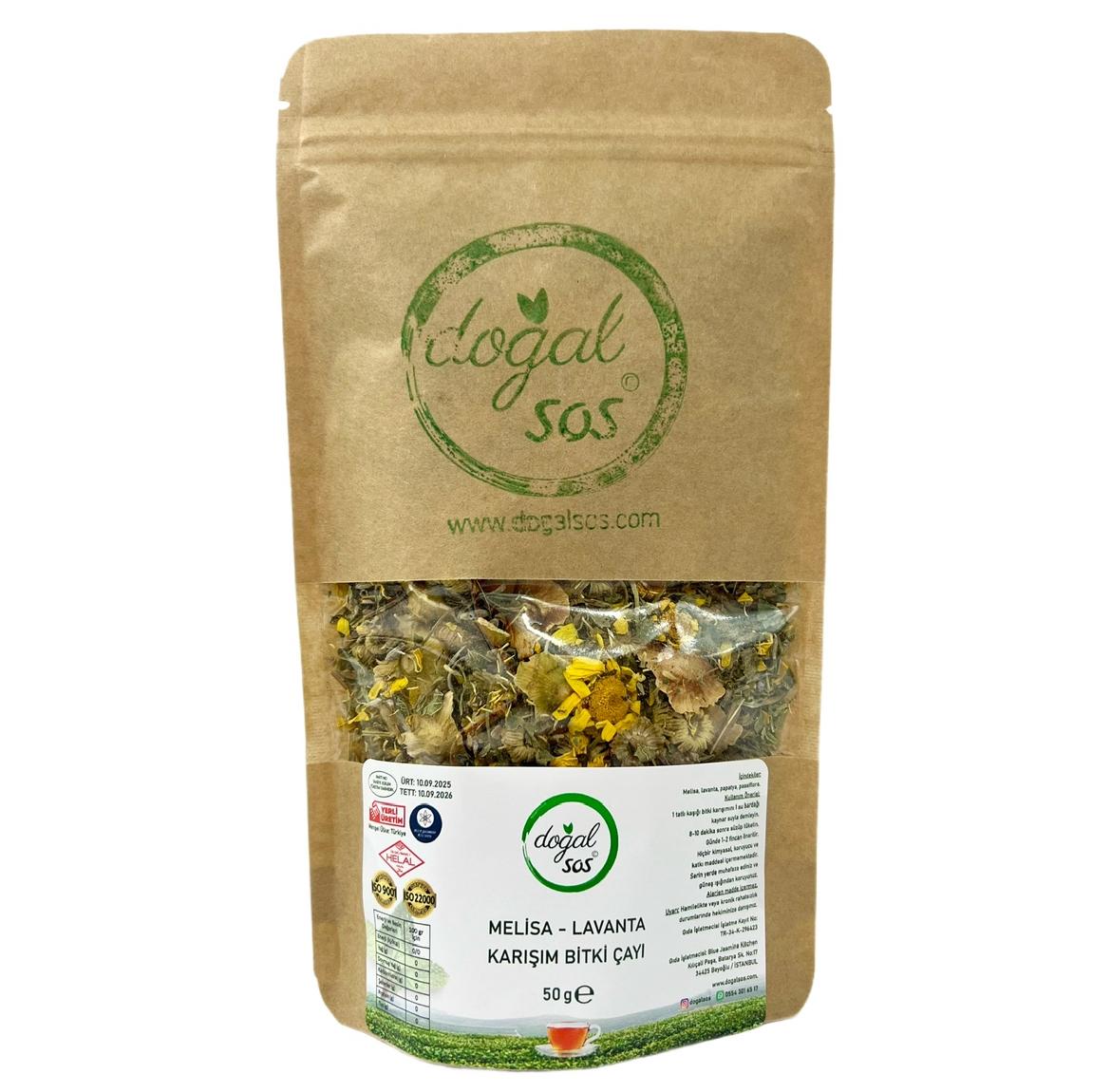 Melisa-Lavanta Karışım Bitki Çayı