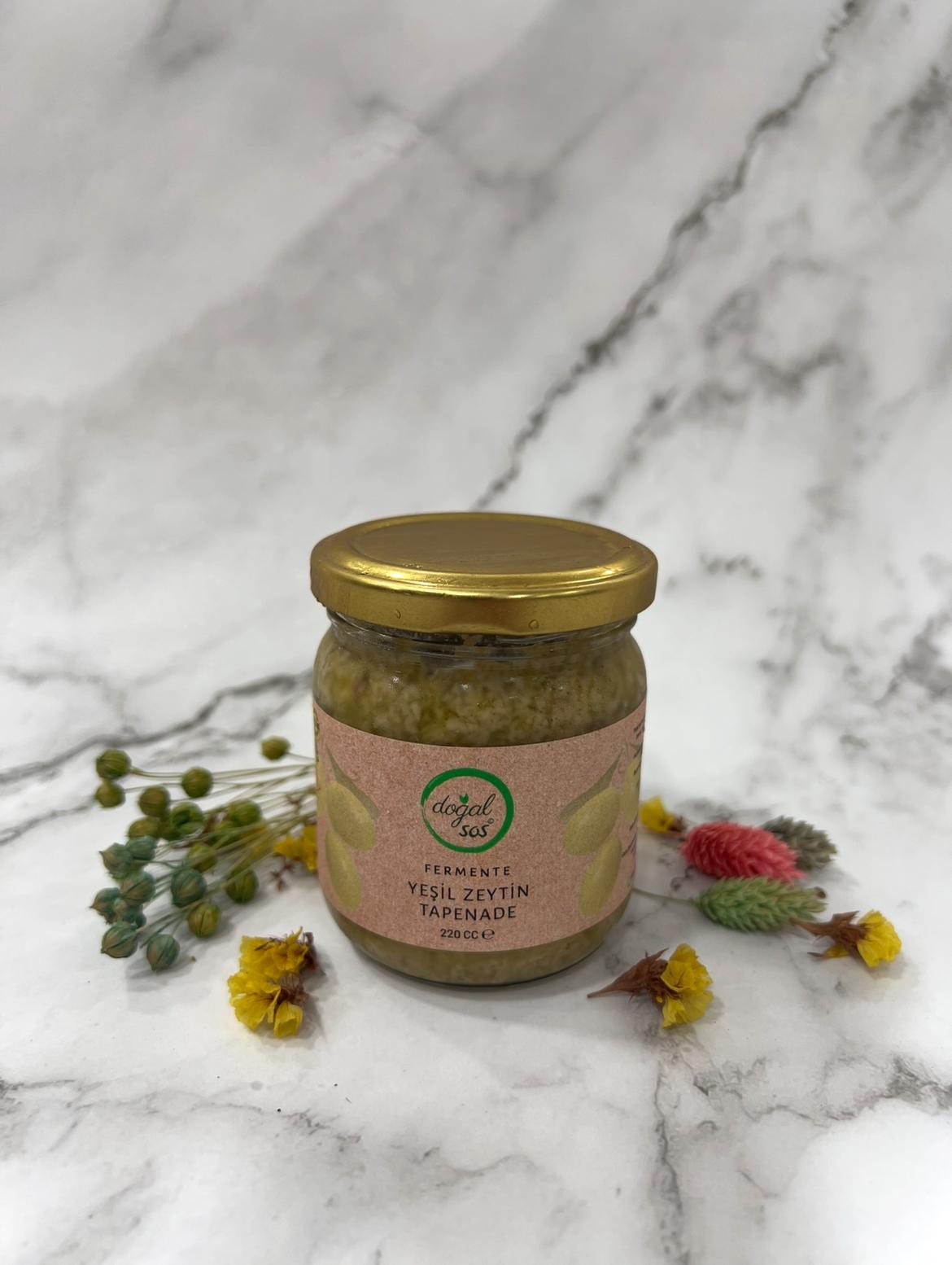 Fermente Yeşil Zeytin Tapenade