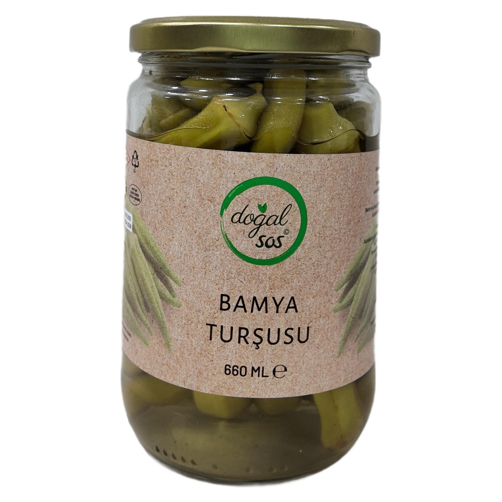 Fermente Bamya Turşusu