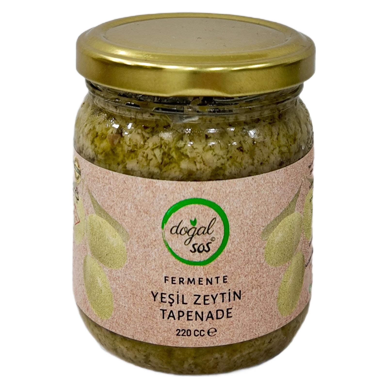 Fermente Yeşil Zeytin Tapenade