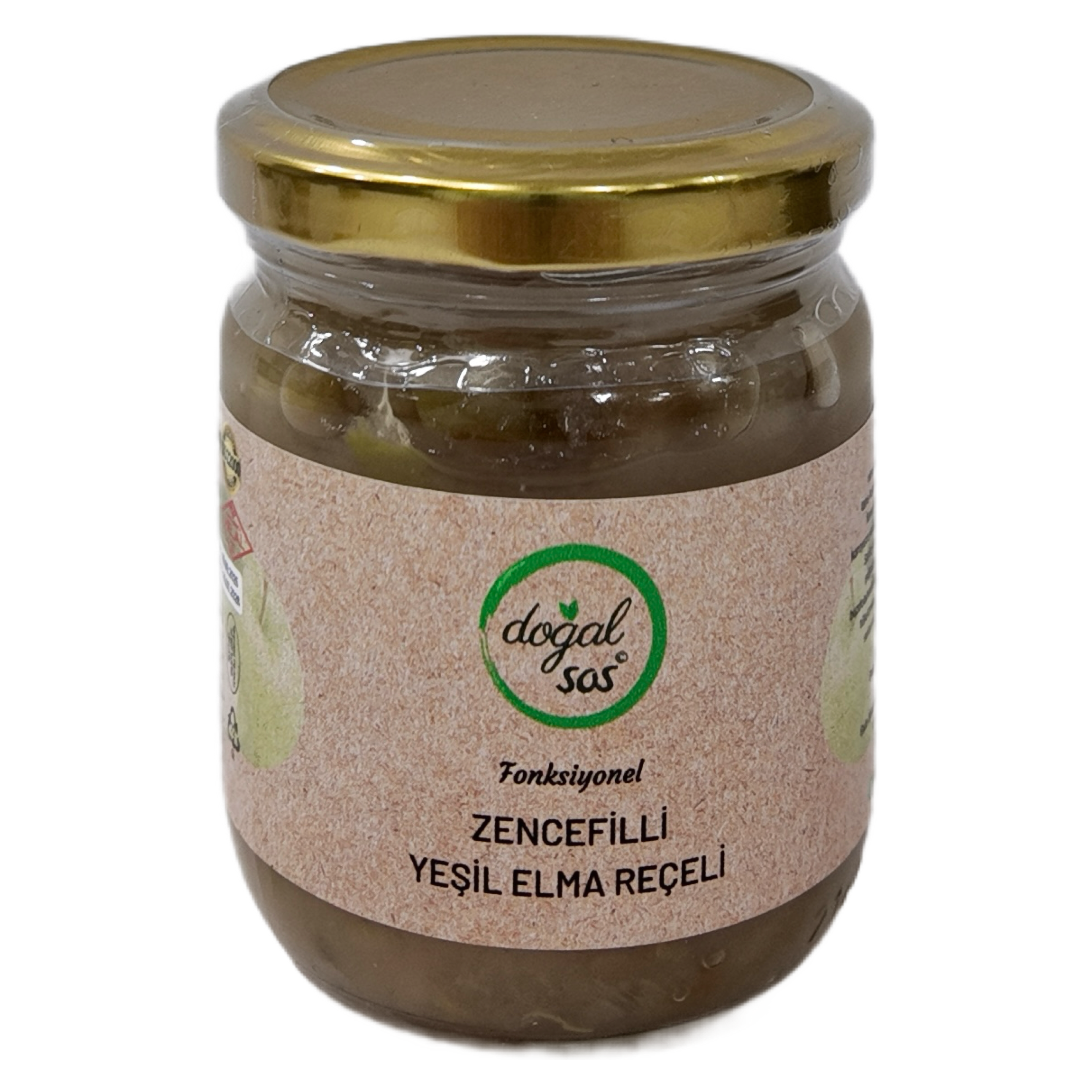 Fonksiyonel Yeşil Elma & Zencefilli Reçel