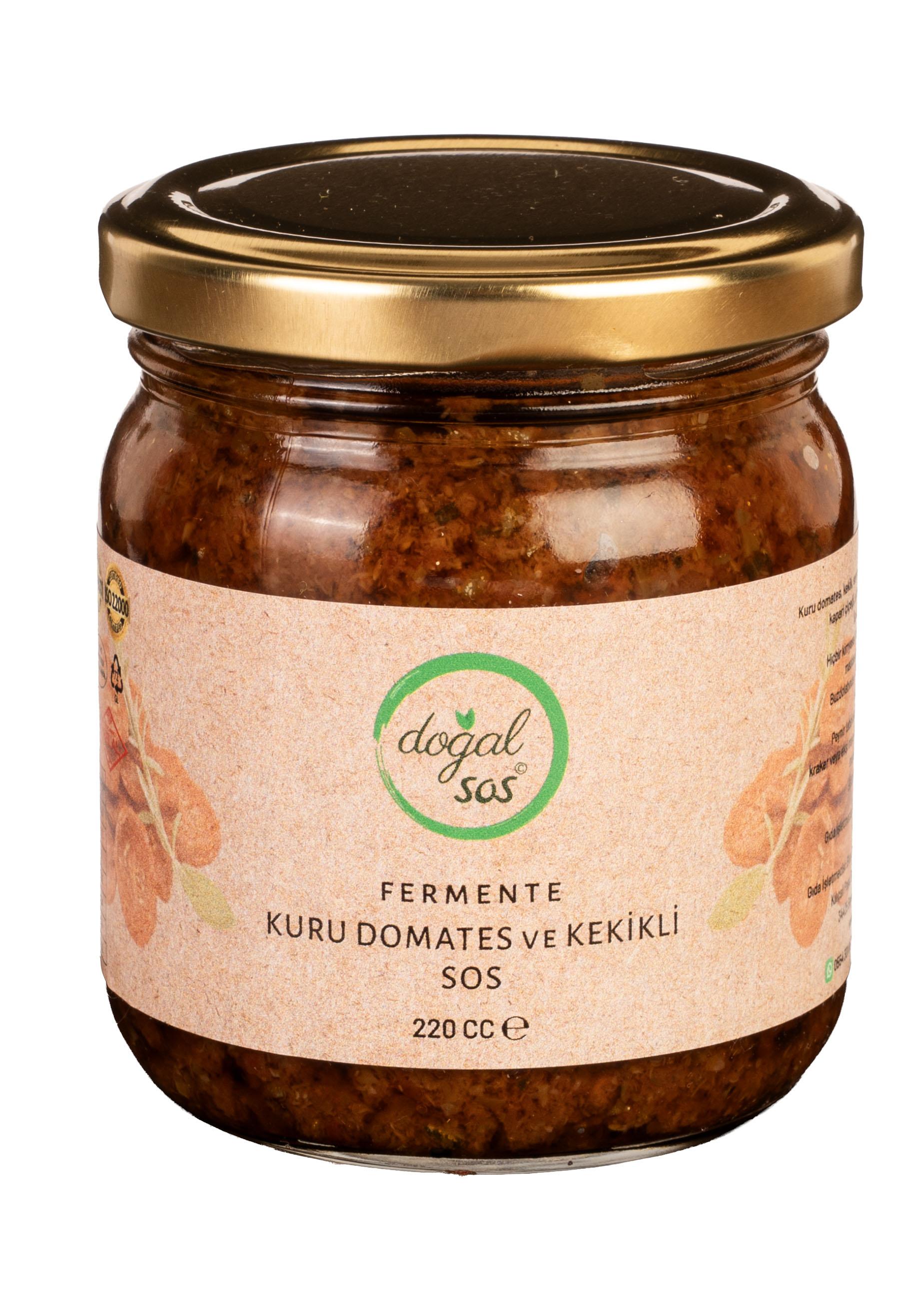 Fermente Kuru Domates & Kekikli Sos