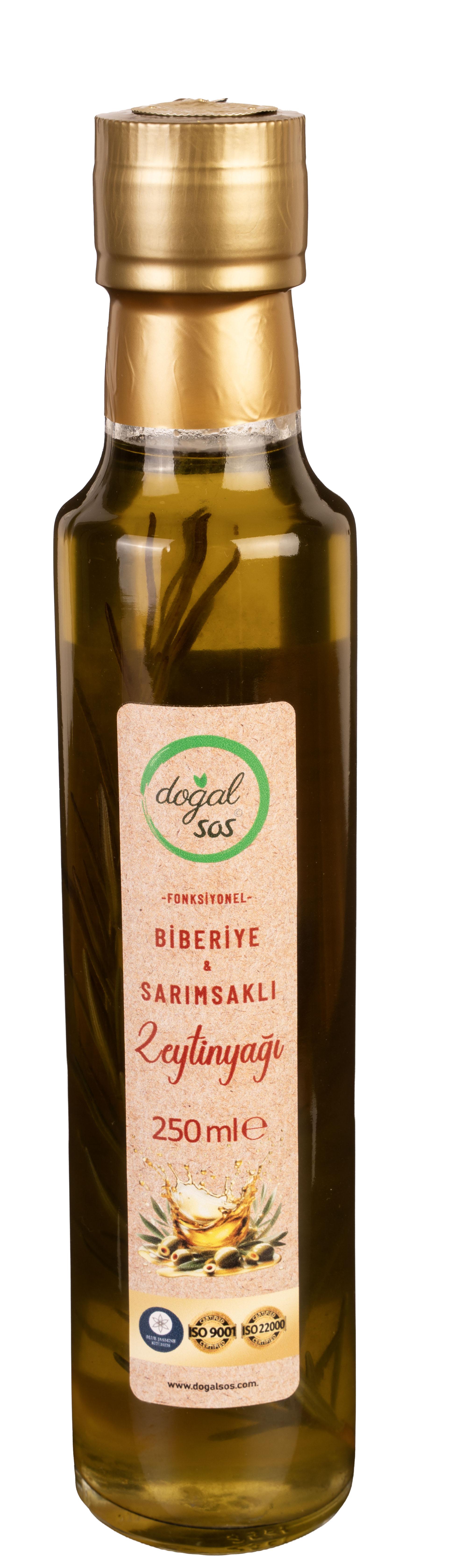 Fonksiyonel Biberiye Ve Sarımsaklı Zeytinyağı