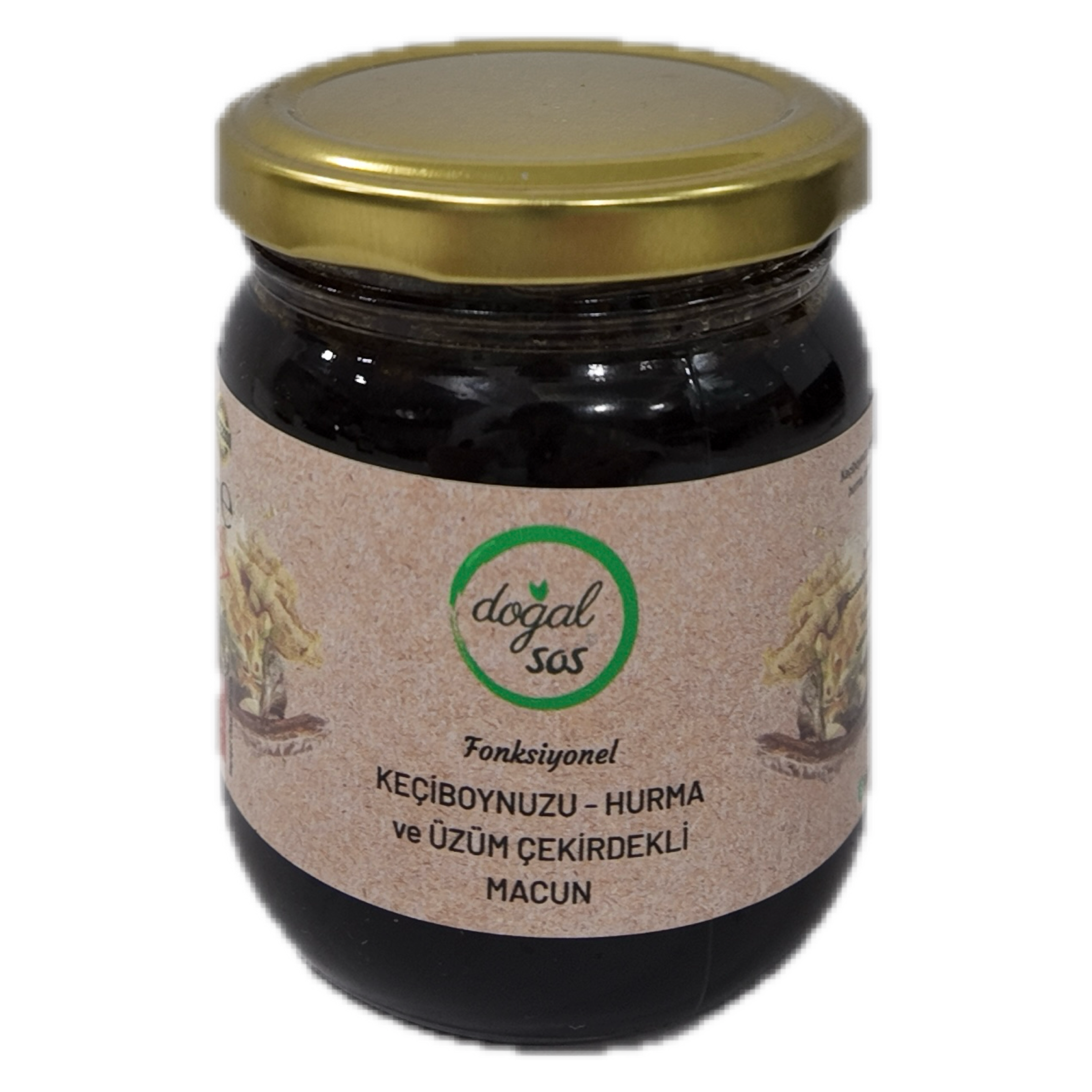 Fonksiyonel Keçiboynuzu-Hurma Ve Üzüm Çekirdekli Macun