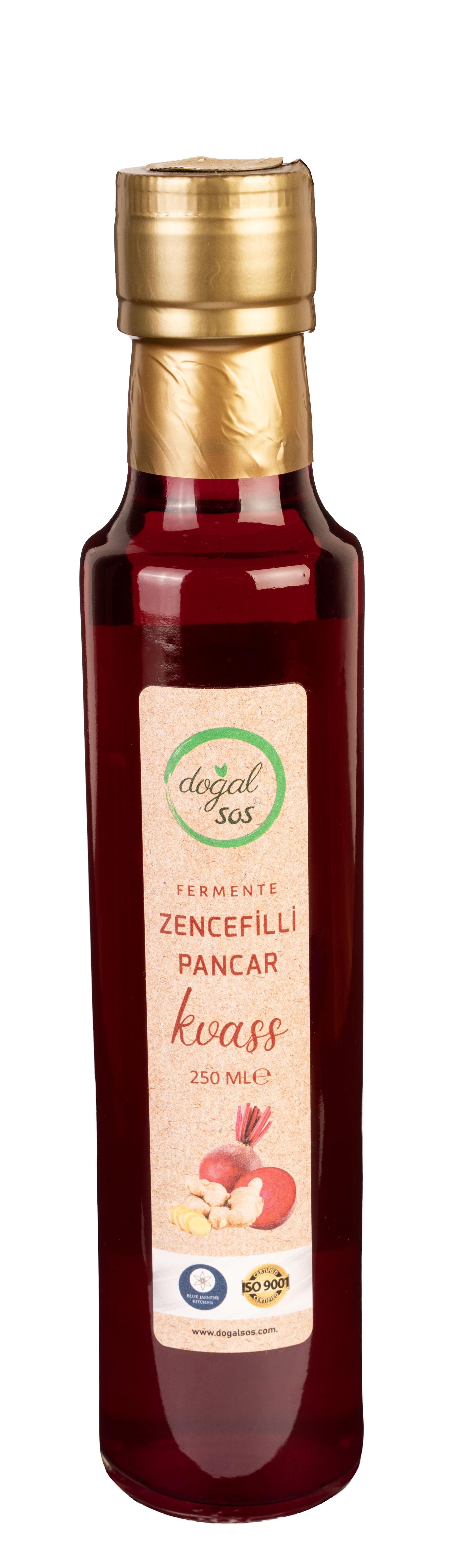 FERMENTE ZENCEFİLLİ PANCAR KVASS (Fermente Pancar İçeceği)
