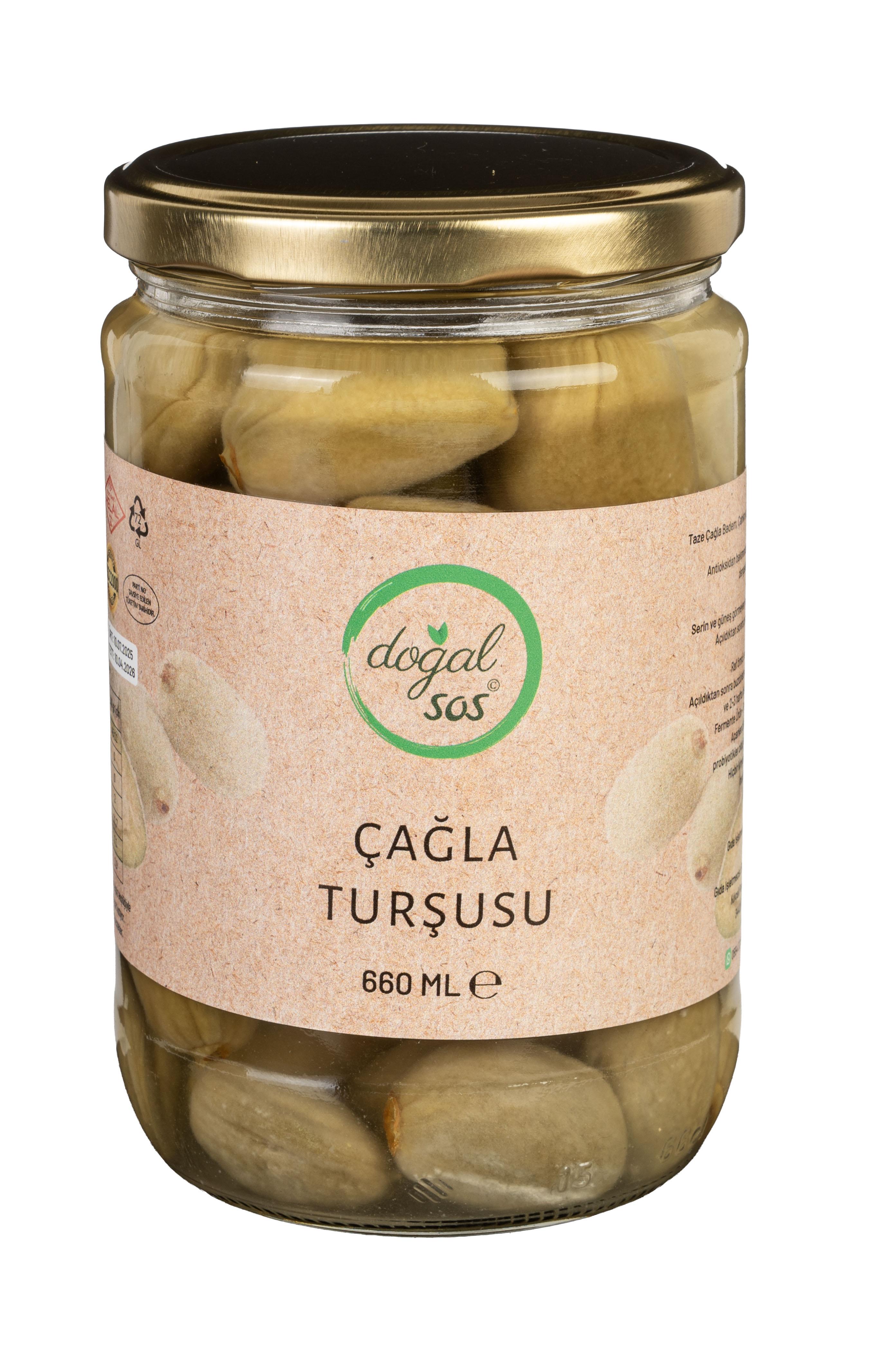 Fermente Çağla Turşusu