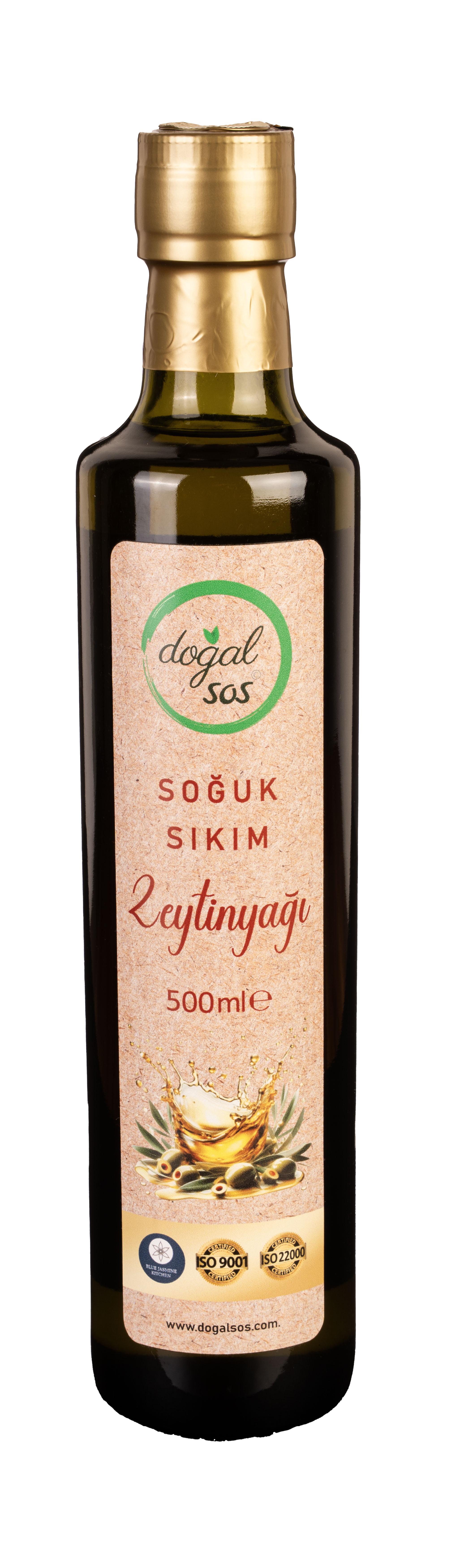 Soğuk Sıkım Zeytinyağı (500 ml)