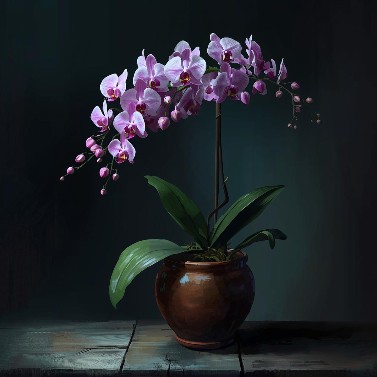 Orkide de organik Gübre kullanımı