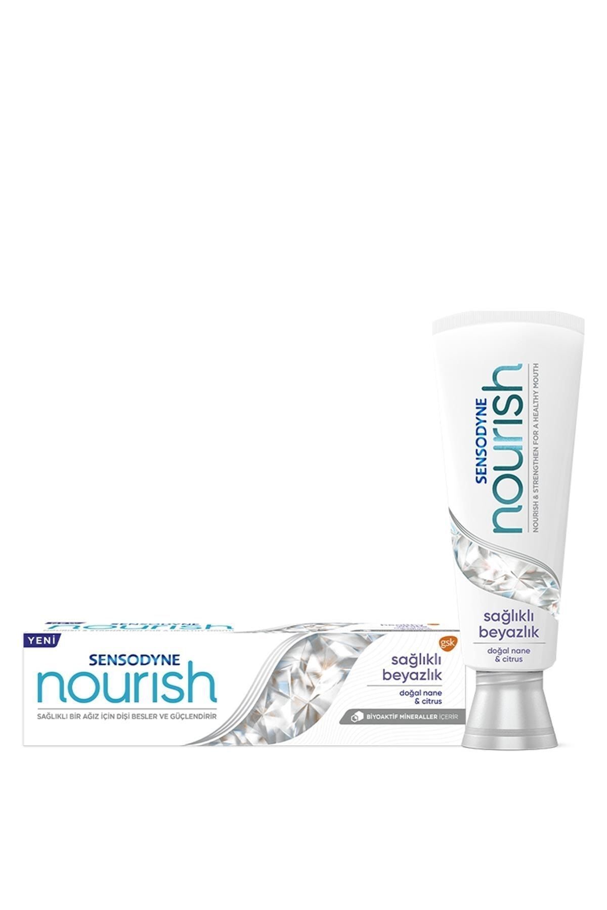 Sensodyne Nourish Sağlıklı Beyazlık Diş Macunu 75 ml