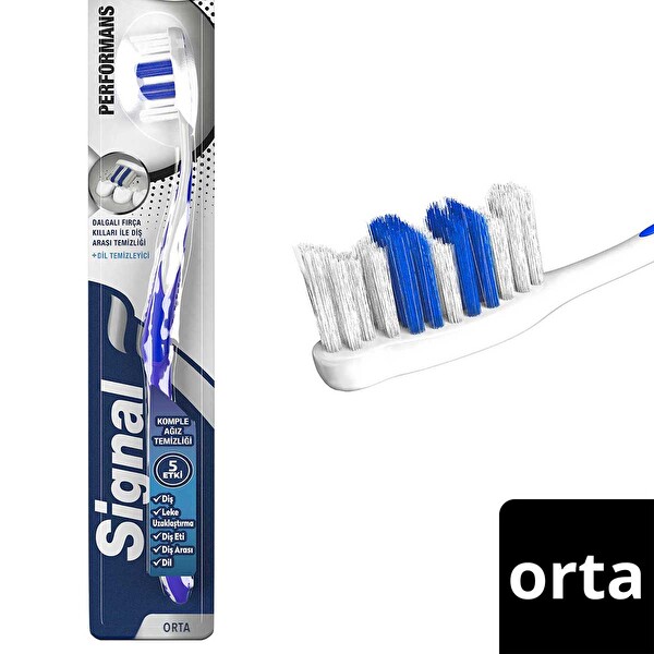 Signal Performans Diş Fırçası Orta - Tekli