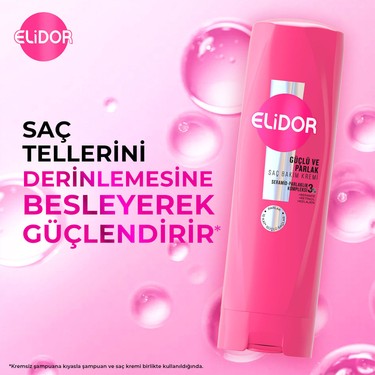 Elidor Superblend Serum Saç Bakım Kremi – Güçlü ve Parlak, 350 ml