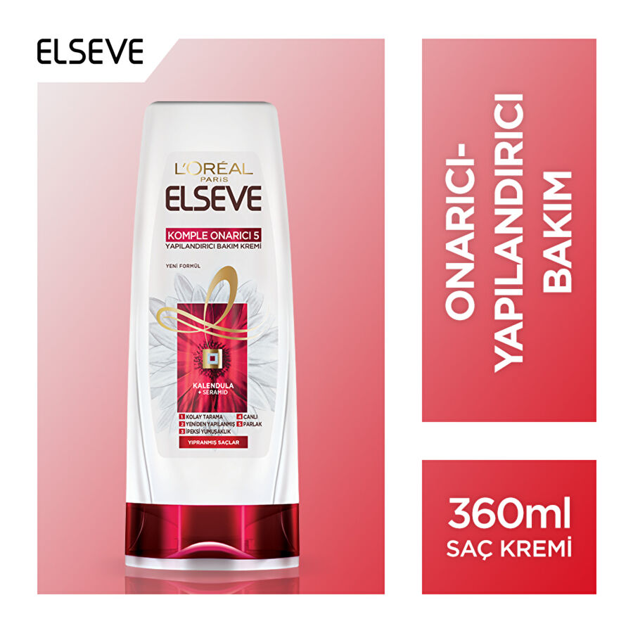 Elseve Komple Onarıcı 5 Yapılandırıcı Bakım Kremi – 360 ml