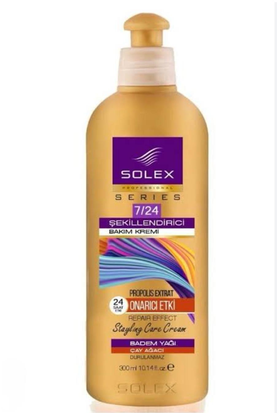 Solex Onarıcı Saç Kremi 300 ml – Yıpranmış Saçlar İçin Yoğun Bakım