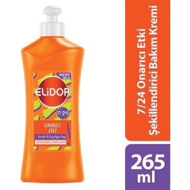 Elidor 7/24 Onarıcı Etki Durulanmayan Saç Bakım Kremi 240 ml