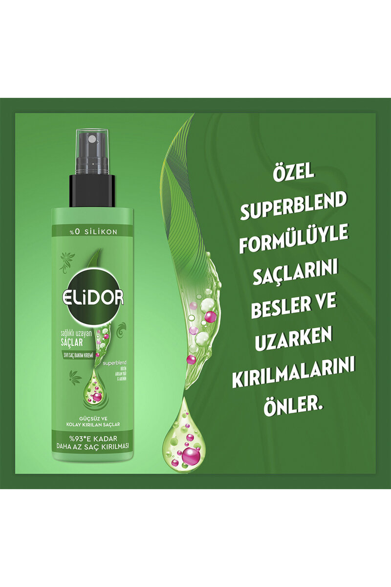Elidor 200 ml Saç Spreyi – Sağlıklı Uzayan Saçlar