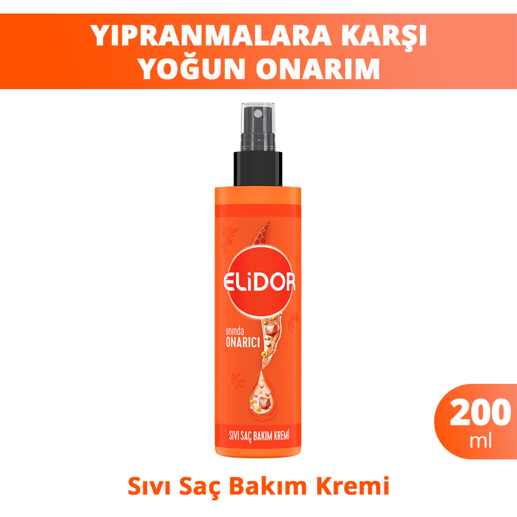Elidor 200 ml Saç Spreyi – Anında Onarıcı