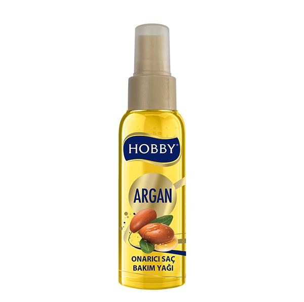 Hobby Argan Özlü Onarıcı Saç Bakım Yağı – Besleyici ve Parlaklık Veren Formül 100 ml