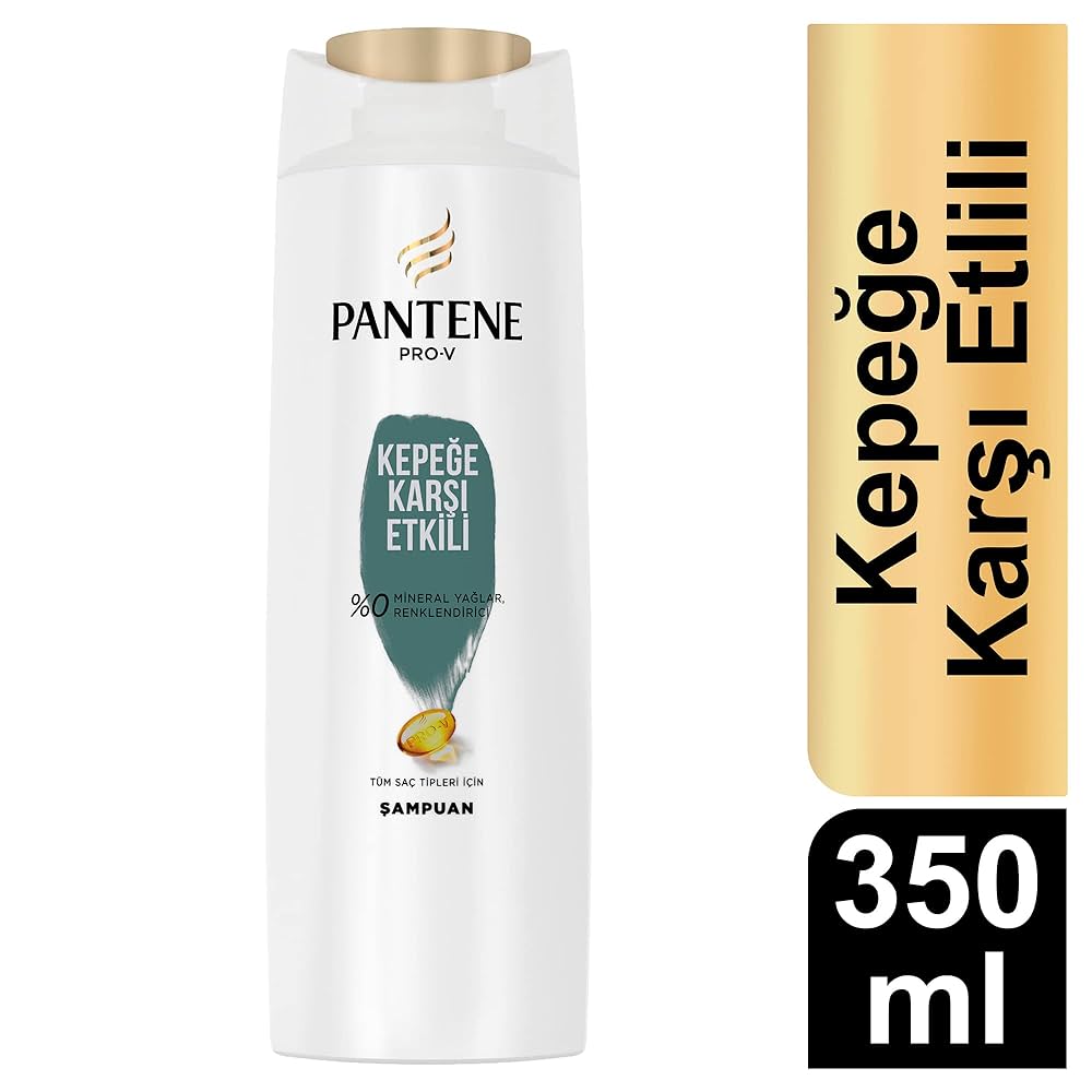Pantene Kepeğe Karşı Şampuan 350 ml – Temiz ve Sağlıklı Saçlar