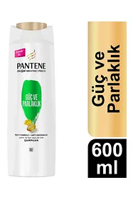 Pantene Güç ve Parlak Şampuan 350 ml – Canlı ve Sağlıklı Saçlar