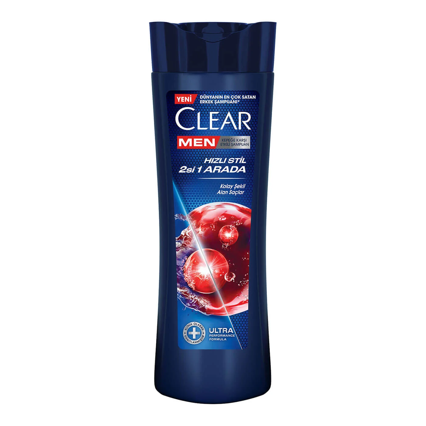 Clear Hızlı Stil 2’1 Arada Şampuan 350 ml – Temizleyici ve Bakım