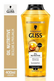 Gliss Oil Nutritive Şampuan 400 ml – Omega 9 & Marula Yağı İçeren Besleyici Bakım