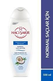Hacı Şakir 500 ml Hindistan Cevizi Özlü Nemlendirici Şampuan