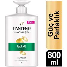 Pantene 800 ml Güç ve Parlak Şampuan