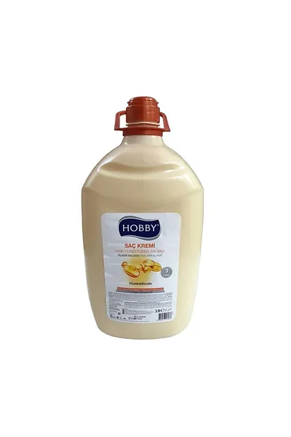 Hobby 3 L Klasik Balsam (Vitamin & Keratin) Saç Kremi – Tüm Saç Tipleri İçin